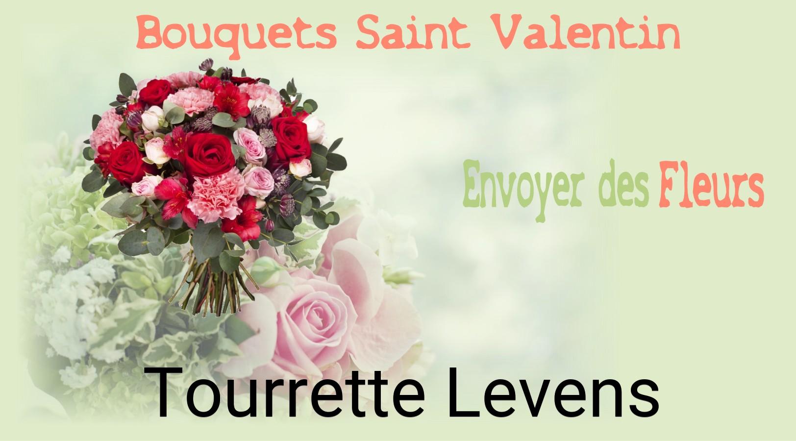 Roses de Saint-Valentin livrées à Tourrette-Levens